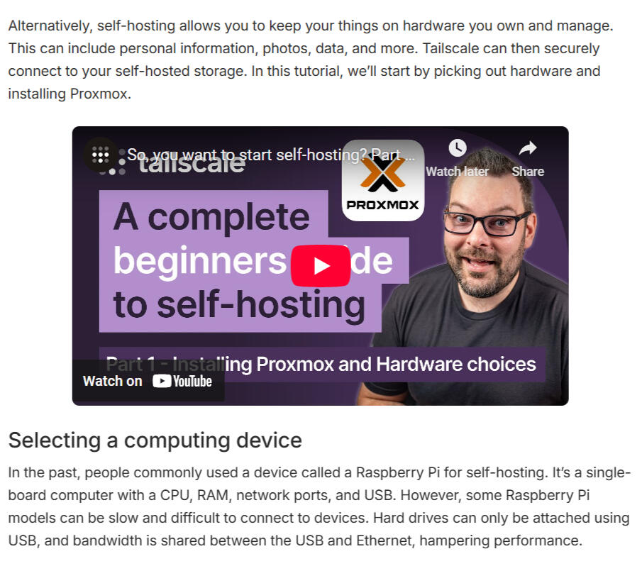 Guide - Self-hosting